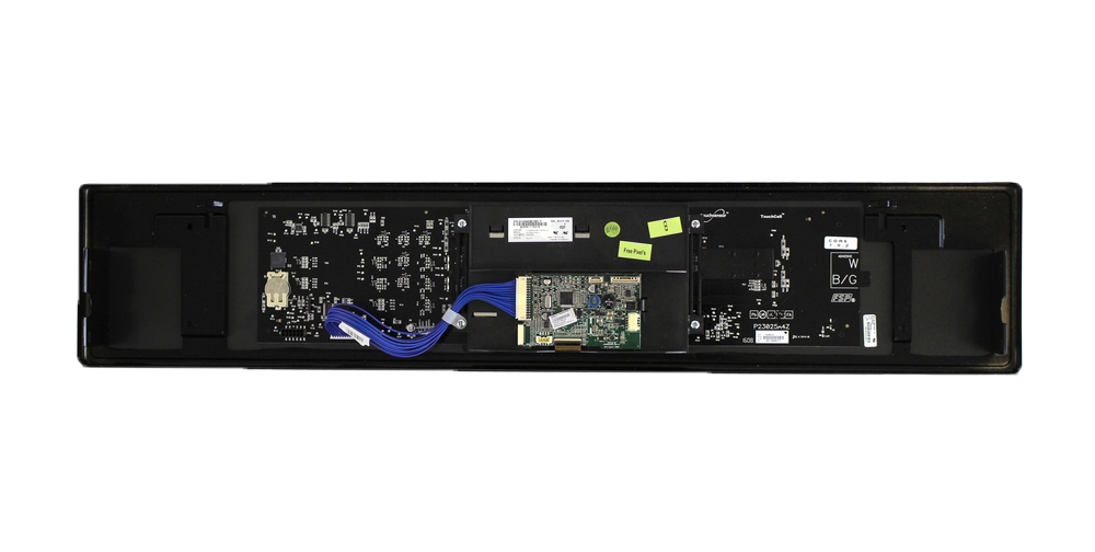 W10401259 - Genuine OEM Whirlpool Microwave Control Panel, Stainless